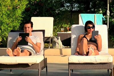 New Amazon Kindle ad pokes fun at Apple iPad