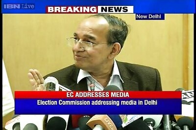 Not scared of anyone, sad that a party should protest against us: EC