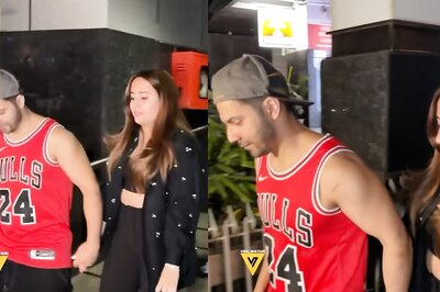 Varun Dhawan Holds Wife Natasha Dalal Close As They Step Out For a Dinner Date; Watch