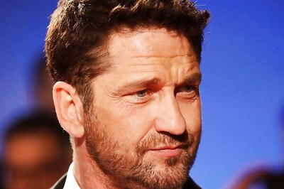 Gerard Butler Attends Geostorm Premiere Post Accident