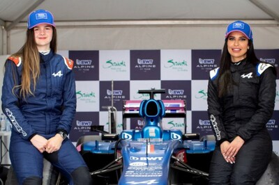 Aseel Al Hamad and Abbi Pulling Become First Women to Drive an F1 Car in Saudi Arabia