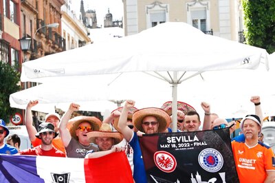 Europa League: Five Eintracht Frankfurt Fans Arrested for Public Disorder in Seville