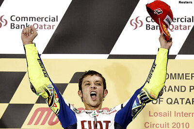 Rossi starts the season with a win