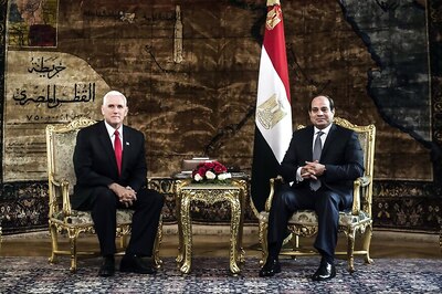 Mike Pence Says US Stands 'Shoulder to Shoulder' with Egypt