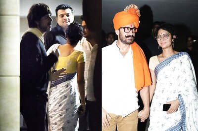 Shah Rukh Khan, Phogat Family Attend Aamir Khan's Birthday Bash