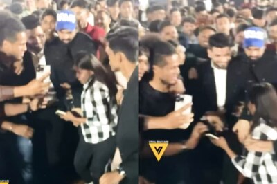 Shiv Thakare Mobbed: Bigg Boss 16 Star's Bodyguard Pushes Woman Trying To Meet Him, Watch Video
