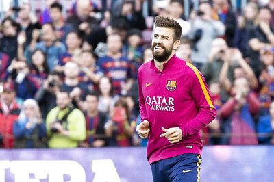 Enrique Replaces Vidal With Pique For Match Against Gijon