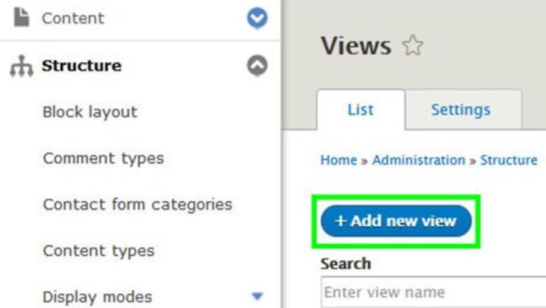 How to Create Views in Drupal 8