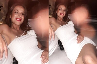Nia Sharma Blurs Her Photo To Keep Trolls Away, Poses In a Hot White Dress