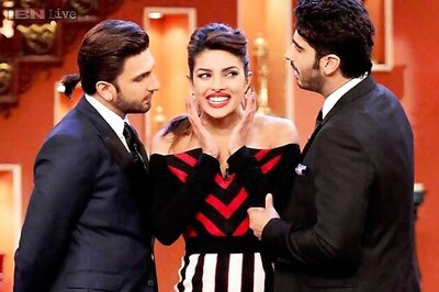 Snapshot: Ranveer Singh-Arjun Kapoor enjoy a bike ride, Priyanka Chopra laughs out loud