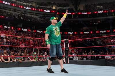 WWE: John Cena Turns up at RAW, Challenges Roman Reigns at Summerslam