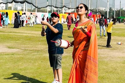 Jabardasth Anchor Anasuya Bharadwaj Celebrates Sankranthi With Family, See Pics