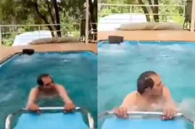 Dharmendra Performs Water Aerobics, Shares Clip From His Farmhouse