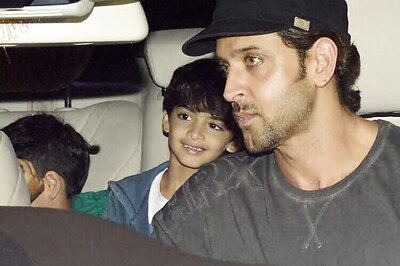 Photo of the day: Hrithik Roshan enjoys bonding time with sons Hrehaan and Hridhaan