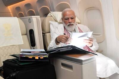 How PM Modi Spent Time on His Long Flight to the US
