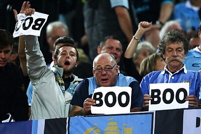 UEFA takes no action against Manchester City over booing fans
