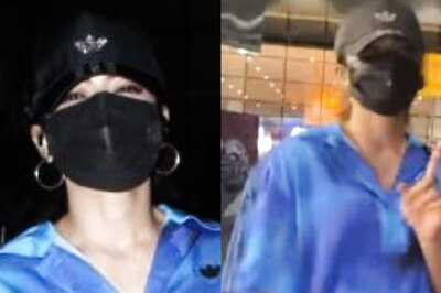 Rashmika Mandanna Covers Face with Mask, Cap As She Gets Clicked at Mumbai Airport; Watch Video