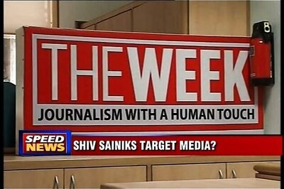 Mumbai: Shiv Sena attacks 'The Week' office