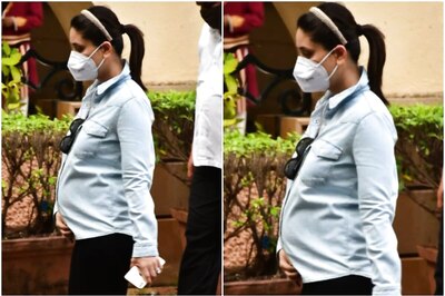Kareena Kapoor Khan Puts Baby Bump on Full Display as She Steps Out in Mumbai, See Pics
