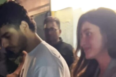 Ishaan Khatter And Rumoured Girlfriend Chandni Bainz Leave Hand-In-Hand After Dinner Date