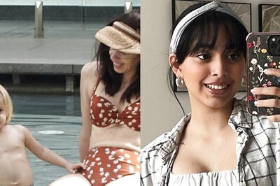 Aaliyah Kashyap Bonds With Anurag Kashyap's Ex-Wife Kalki, Daughter Sappho; Enjoys A Mini Pool Party