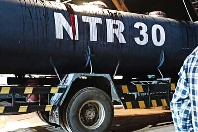 On The Sets Of Jr NTR's Next, A Water Tank Filled With Fake Blood