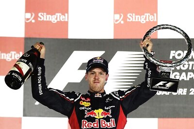 Special victory delights sluggish Sebastian Vettel