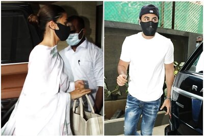 Ranbir Kapoor Asks Paps to Maintain Distance as He Visits Neetu Kapoor with Alia Bhatt