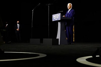 Biden says he's getting briefings from lawyers on VP options