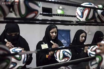 Pakistan ball maker to fulfil football World Cup dream