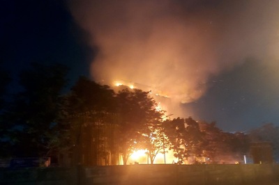 Four-Storey Building In Bengaluru Gutted In Fire Due To Short-Circuit