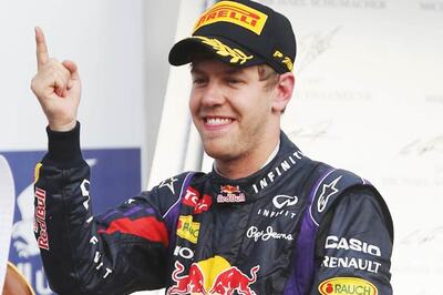 Red Bull's Sebastian Vettel wins Bahrain Grand Prix