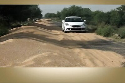 No Space to Store: Food Grain Strewn Across Roads in Haryana