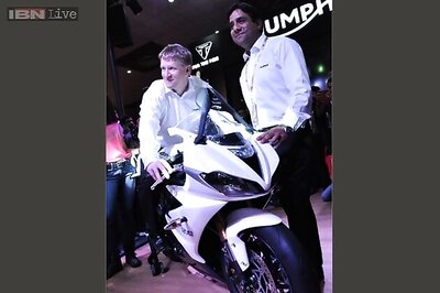 Auto Expo 2014: Triumph launches Daytona 675 motorcycle at Rs 10.15 lakh