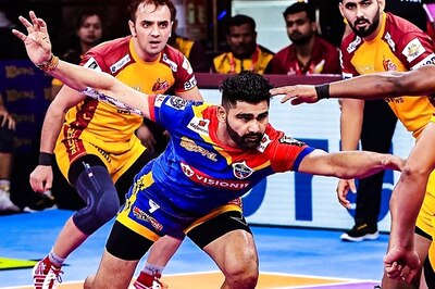 PKL 10: U.P. Yoddhas Down Telugu Titans, Haryana Steelers Beat Bengaluru Bulls