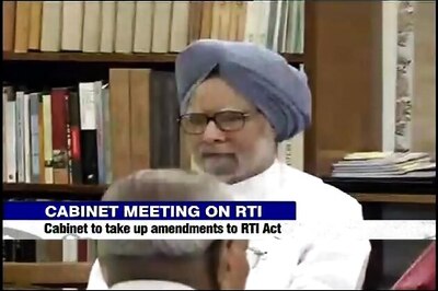 Cabinet to discuss amendments to RTI Act to keep political parties out