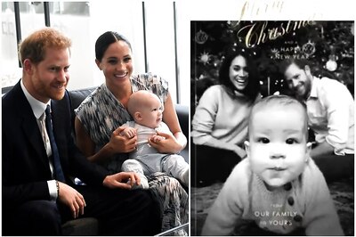Meghan Markle and Prince Harry's Christmas Card Shows Baby Archie Crawling Closer to Camera Lens