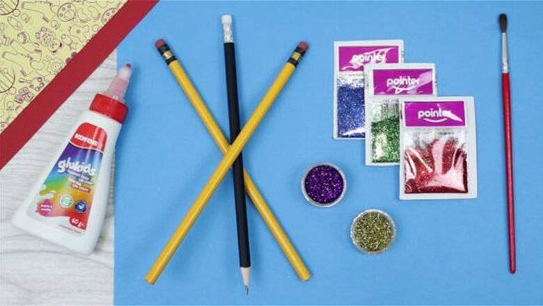 How to Make a Sparkly Pencil