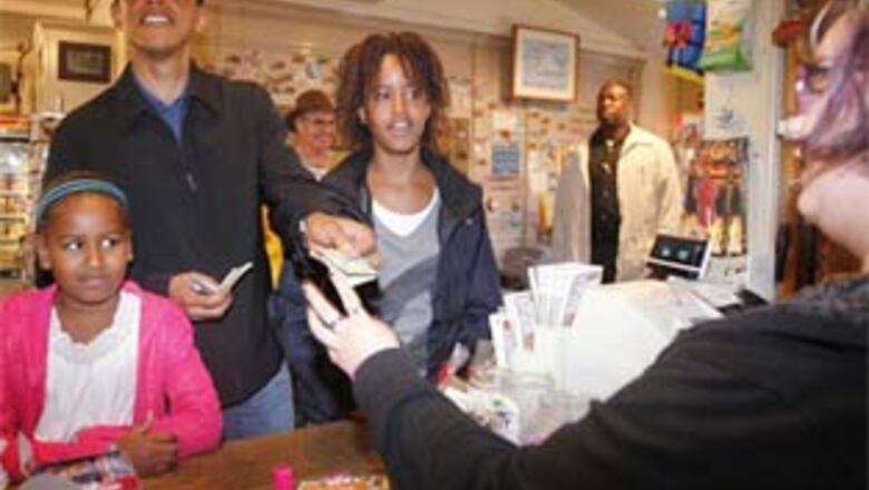 Photogallery: The Obamas go on a shopping spree