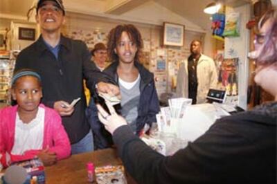 Photogallery: The Obamas go on a shopping spree