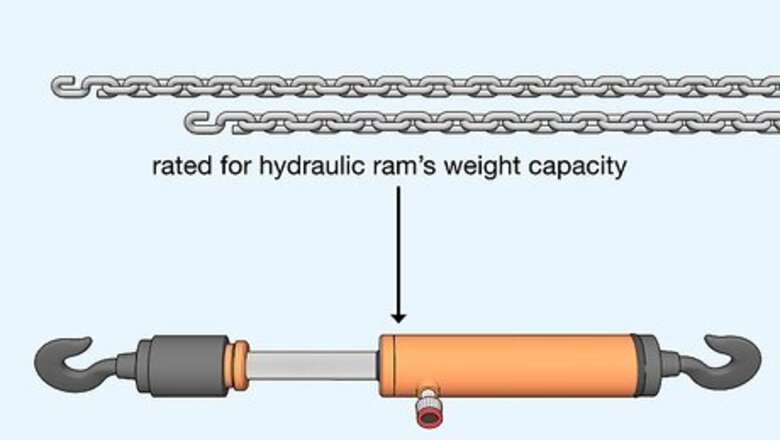 How to Use a Hydraulic Pull Back RAM