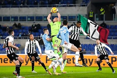 Lazio Beats Udinese 1-0 To Set Up Quarterfinal Against Milan