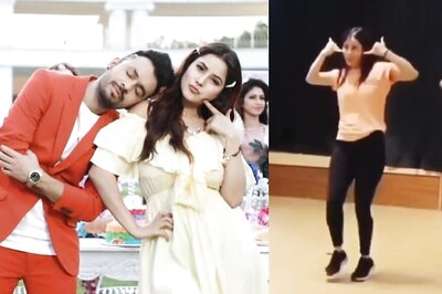 Shehnaaz Gill Nails the Hook Step of New Song Kurta Pajama in This BTS Rehearsal Video