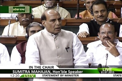 Congress hits back at Rajnath Singh over Hindu terror remark, says Sushil Kumar Shinde quoted out of context