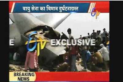 IAF's C-130J Hercules aircraft crashes near Gwalior, 5 killed