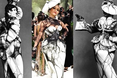 Natasha Poonawalla Is An Absolute Vision In An Uber-Chic Custom Maison Margiela Ensemble At Met Gala 2024