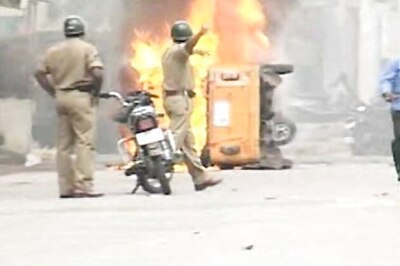 Curfew continues in parts of Hyderabad