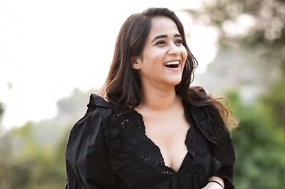 Actress Deepthi Sunaina Keeps It Simple In Black Cotton Maxi Dress