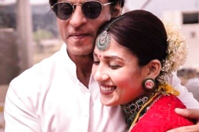 Shah Rukh Khan Mobbed Outside Nayanthara's House After He Meets Her Twin Sons, Watch