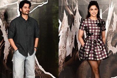 Sharvari Wagh Turns Heads in Mini Dress; Sunny Kaushal Makes Stylish Entry at Munjya Screening | Watch